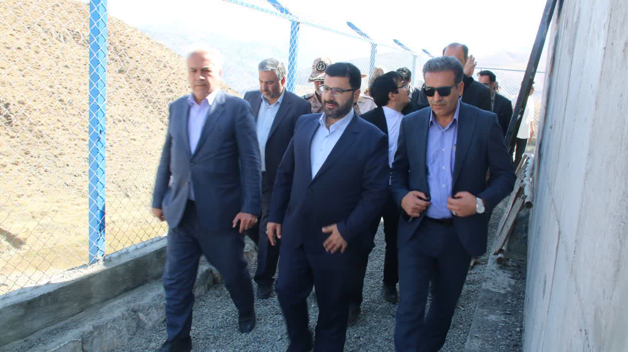 افتتاح پروژه تأمین آب شرب روستای زری شهرستان خوی + تصاویر