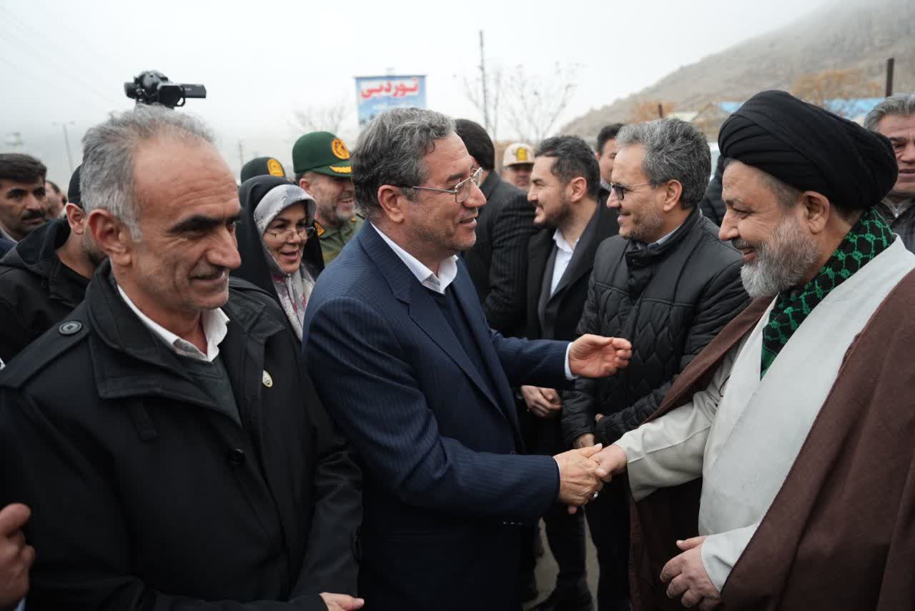 آغاز سفر استاندار آذربایجان‌غربی به شهرستان ماکو + تصاویر