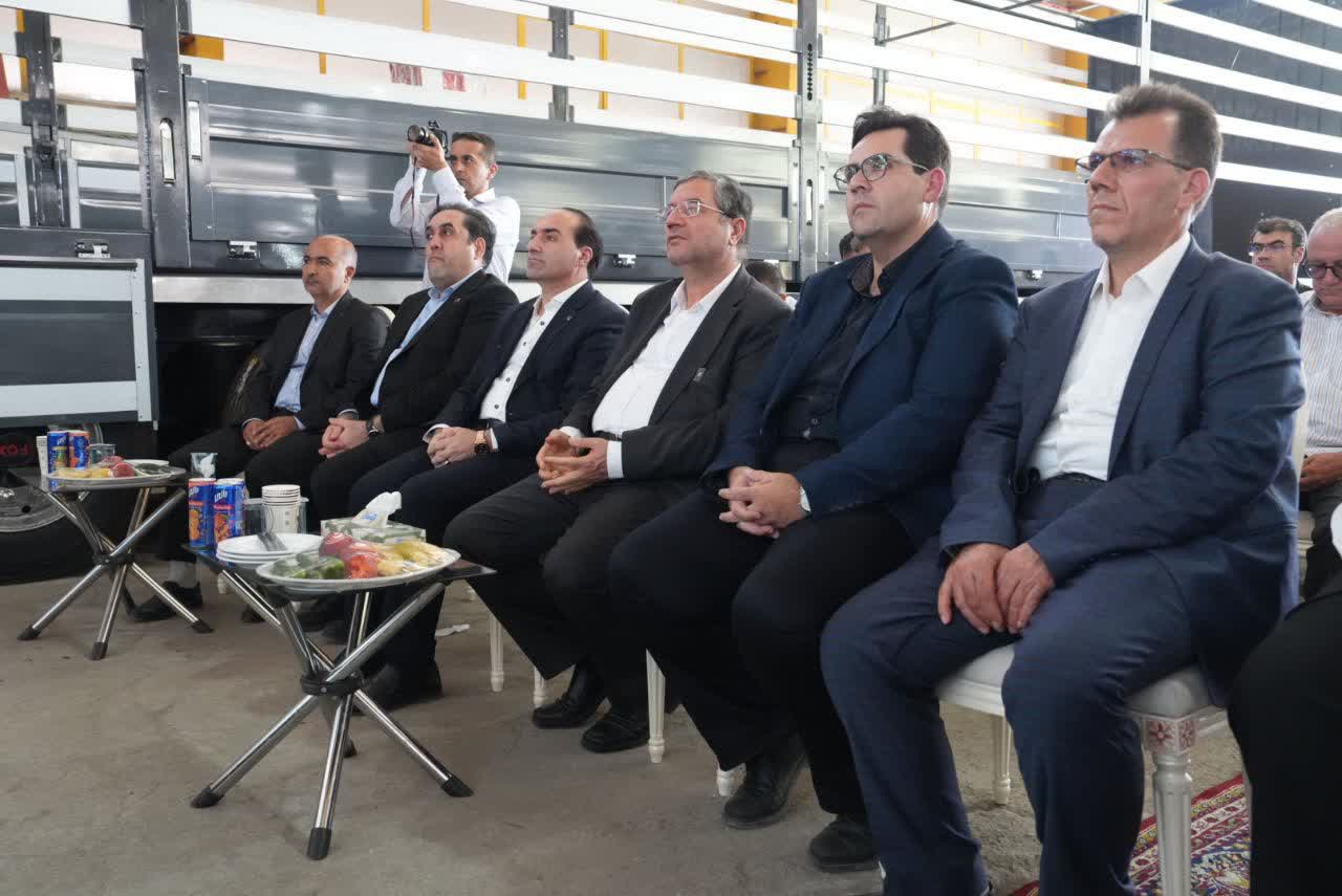 افتتاح واحد تولیدی ایمن تریلر غرب در ارومیه + تصاویر