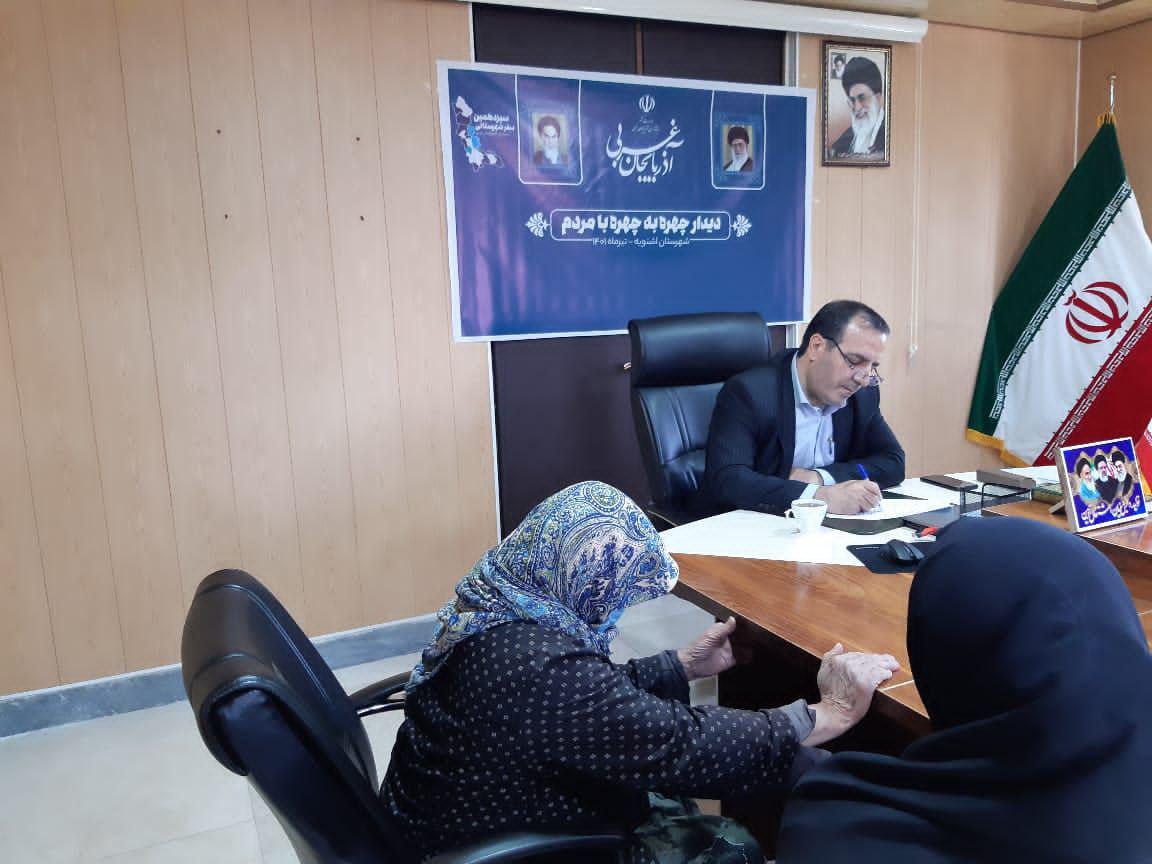 آلبوم تصویری / پیگیری مشکلات شهرستان اشنویه توسط مدیران استانی