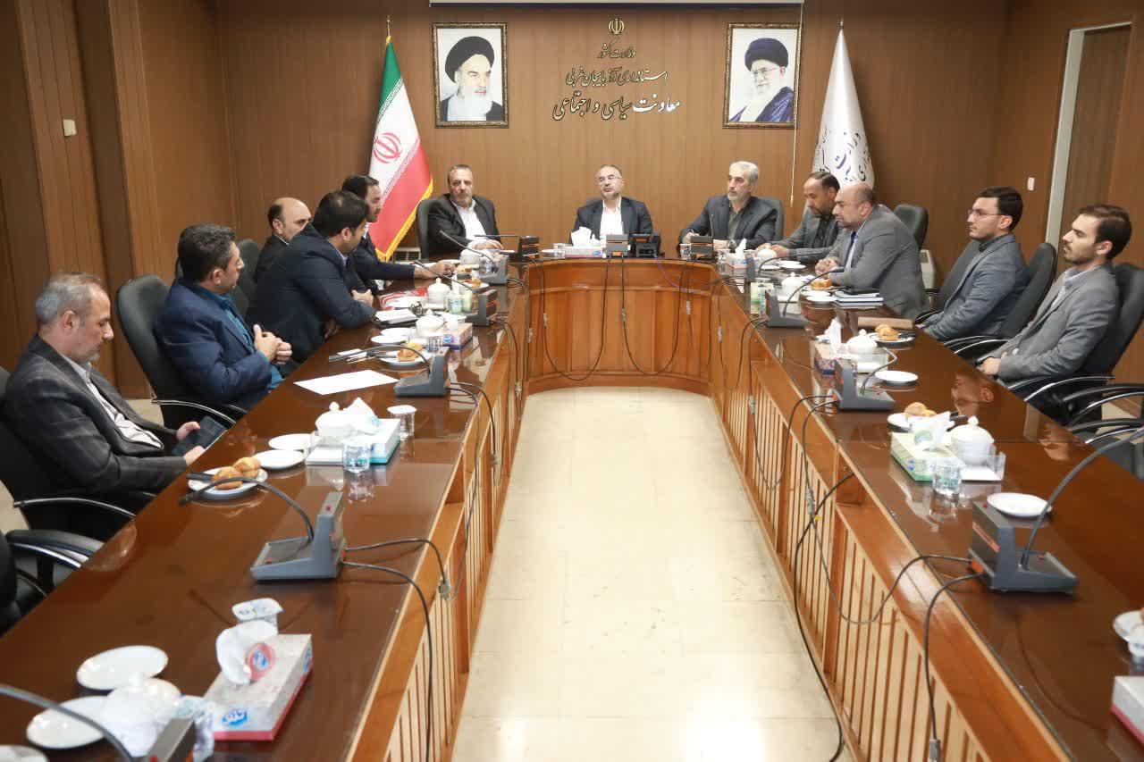 برگزاری نخستین جلسه ستاد انتخابات آذربایجانغربی + تصاویر