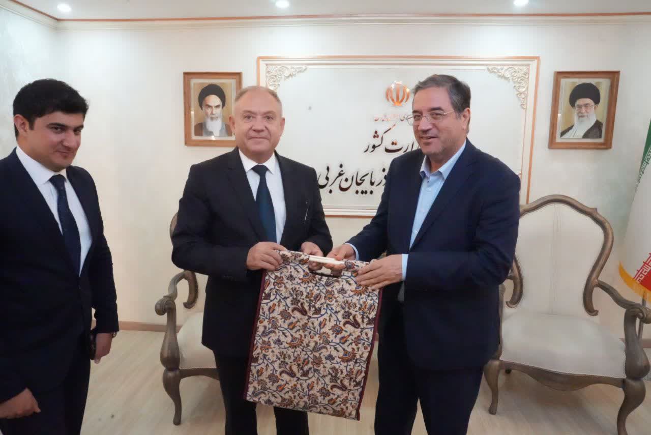 برگزاری دیدار خداحافظی سرکنسول ترکیه در استان با استاندار آذربایجانغربی + تصاویر