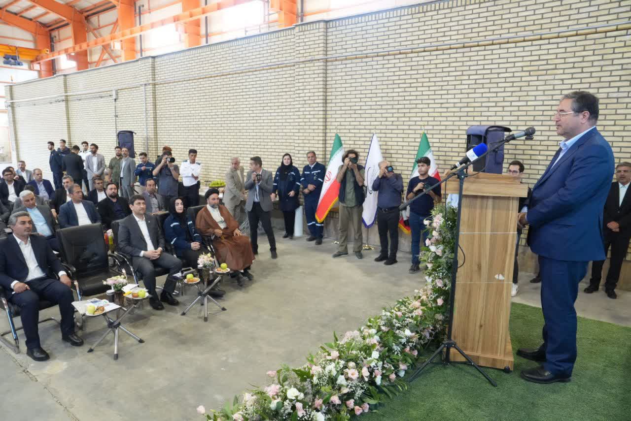 آلبوم تصویری / بهرهبرداری از طرح توسعه پتروشیمی ارومیه