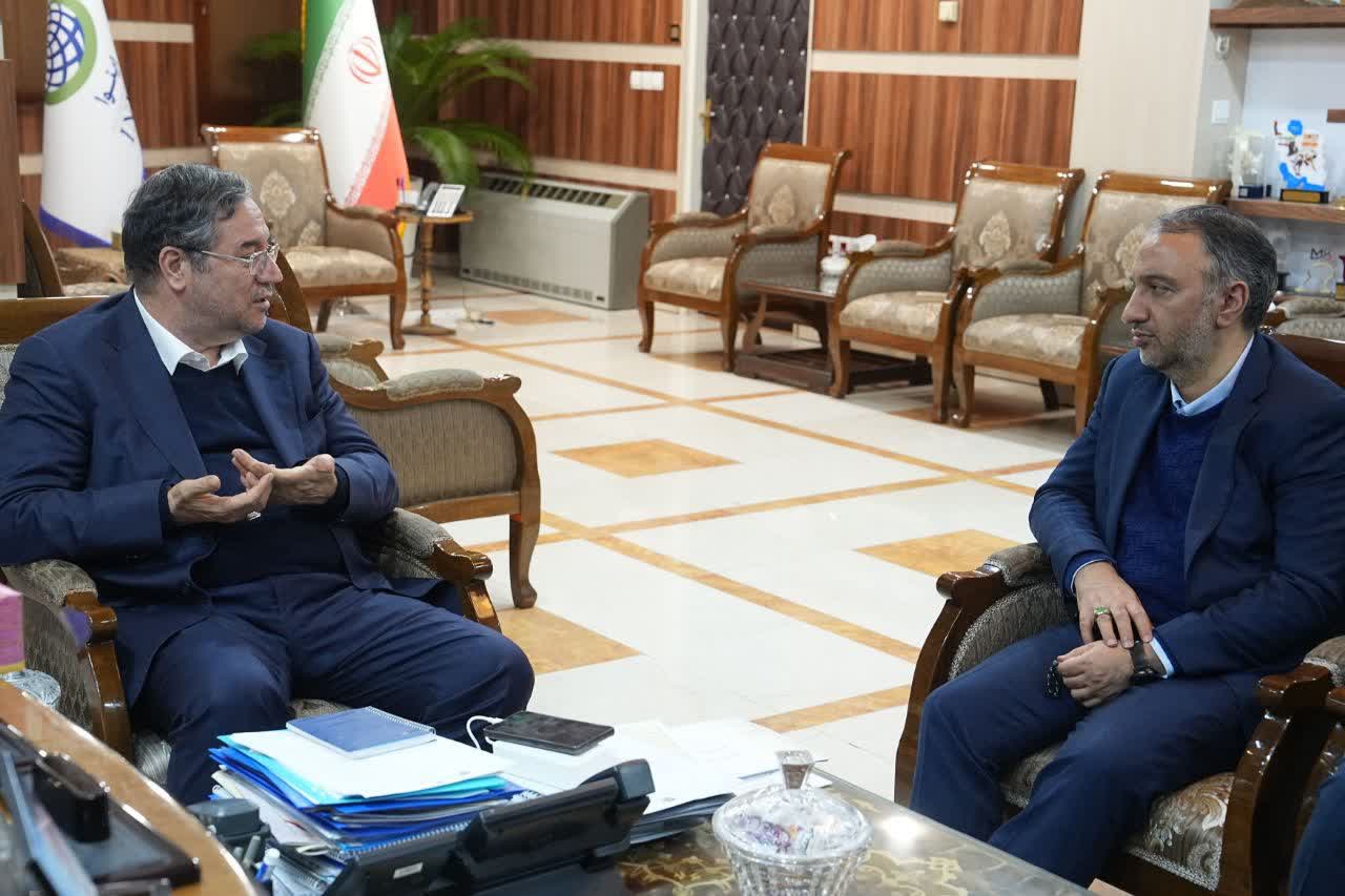 دیدار معاون وزیر اقتصاد با استاندار آذربایجان‌غربی + تصاویر