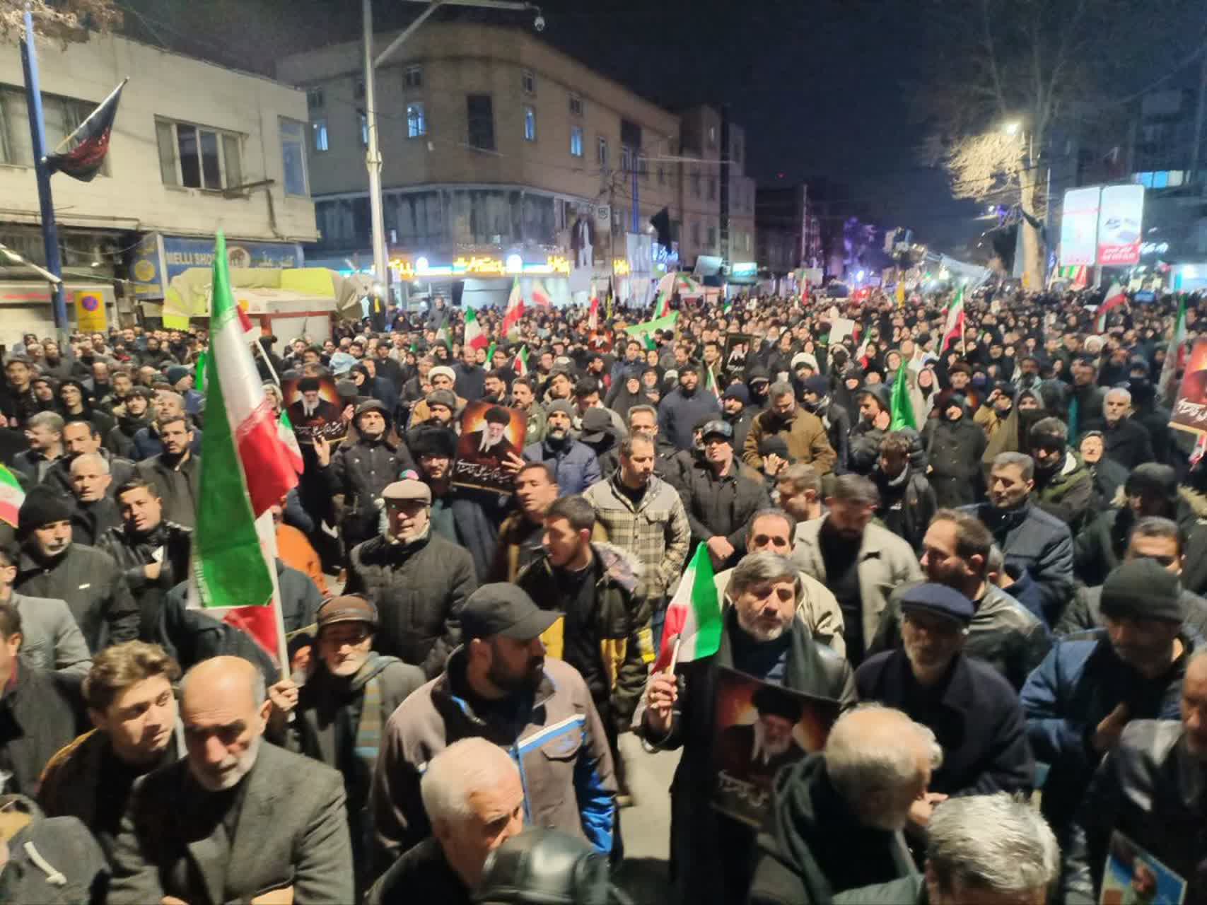 برگزاری آیین شهادت حضرت امام خامنه‌ای (قدس سره) در ارومیه + تصاویر