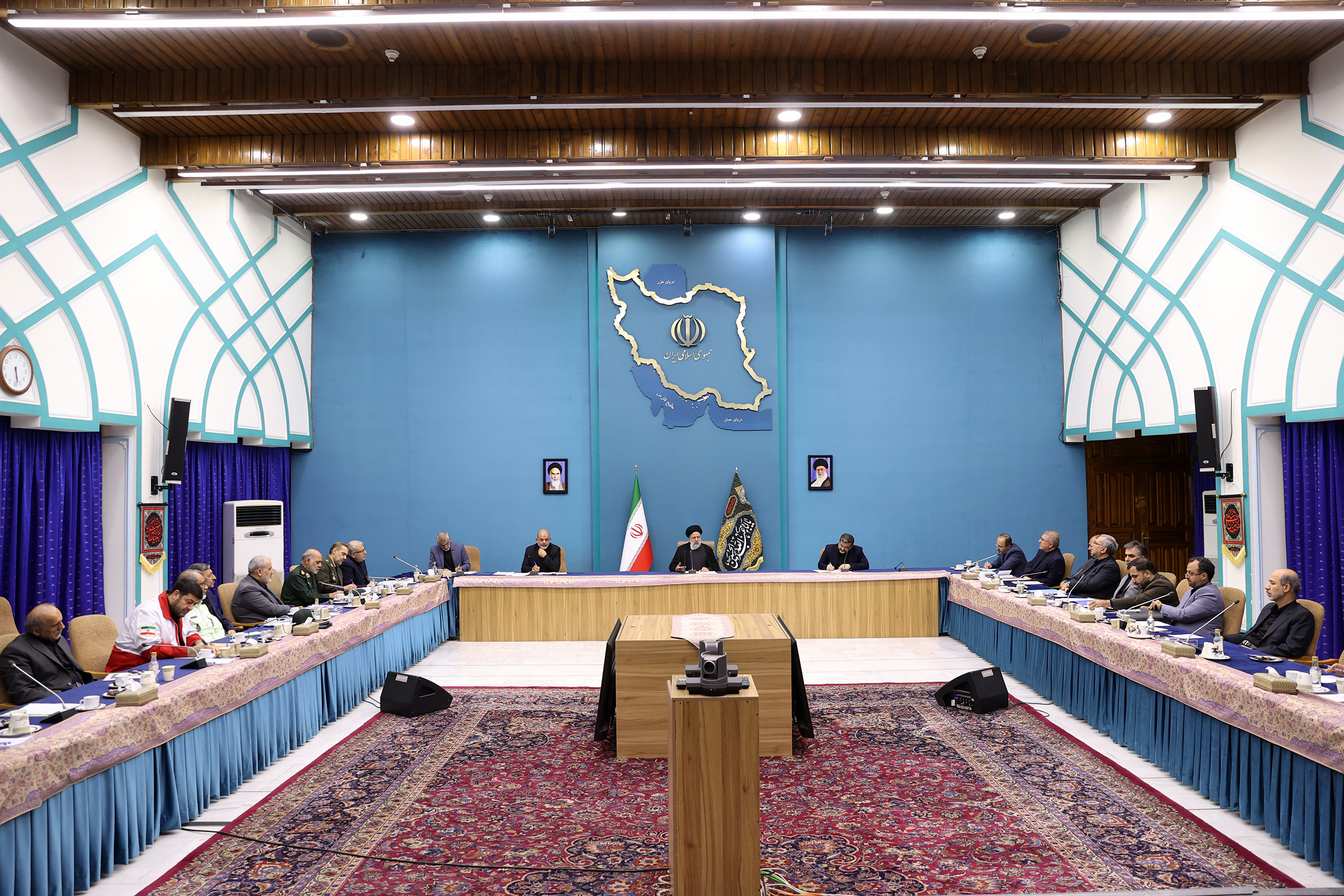 آلبوم تصویری / حضور استاندار آذربایجانغربی در جلسه ستاد مرکزی اربعین