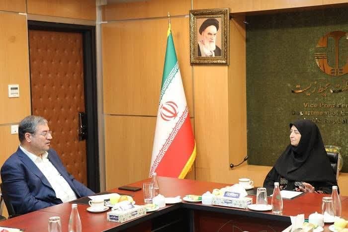 دیدار استاندار آذربایجانغربی با معاون رئیسجمهور و رئیس سازمان حفاظت محیطزیست