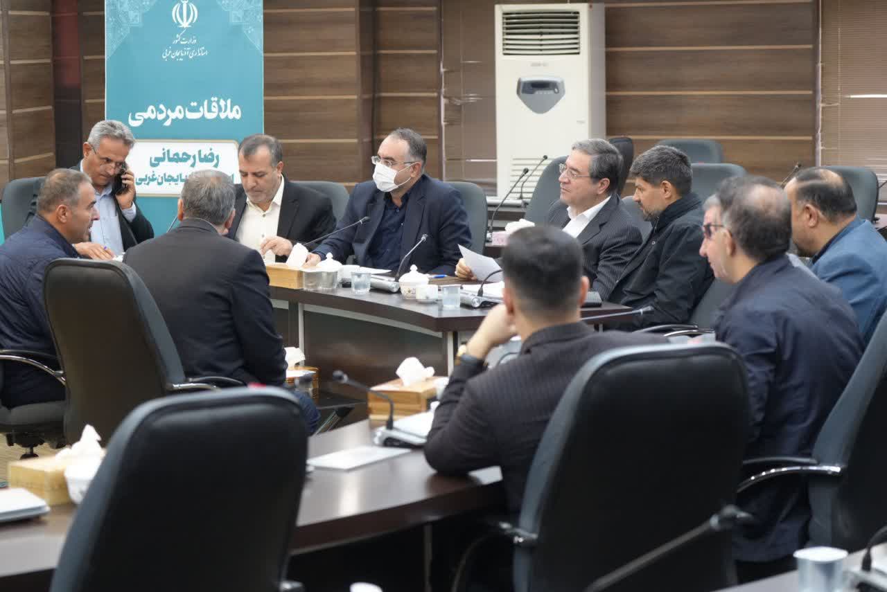 برگزاری ملاقات مردمی استاندار آذربایجانغربی + تصاویر