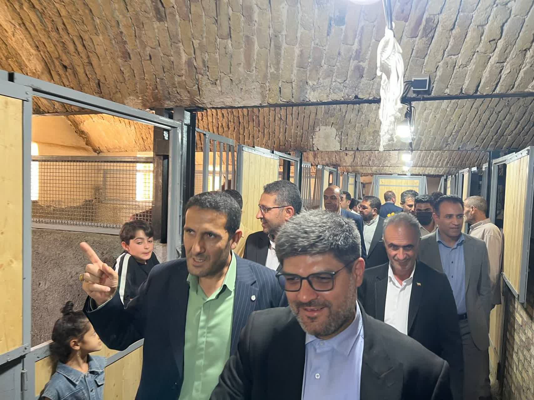 افتتاح فاز نخست مجتمع سوارکاری و پرورش اسب اصیل ال آی + تصاویر
