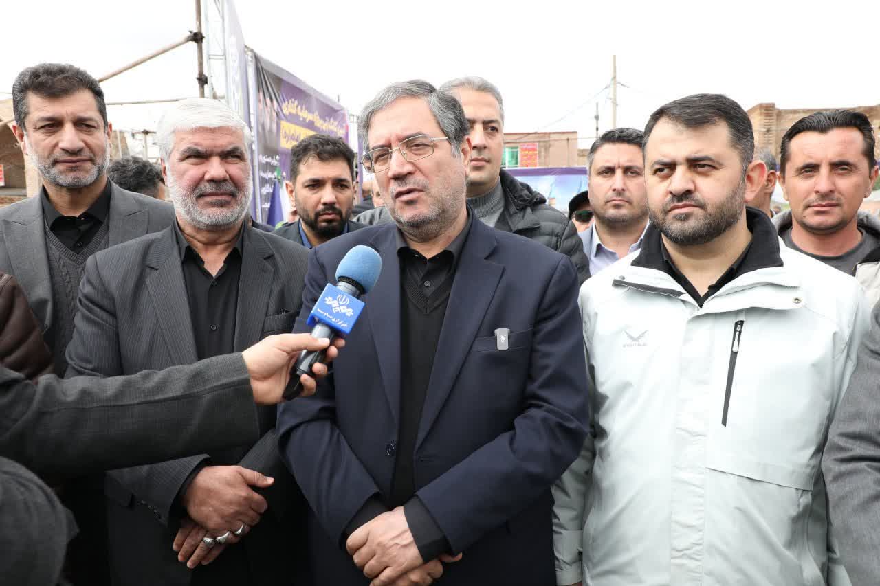 برگزاری آیین کلنگ‌زنی پروژه تجاری و خدماتی میدان امام (ره) در ارومیه + تصاویر