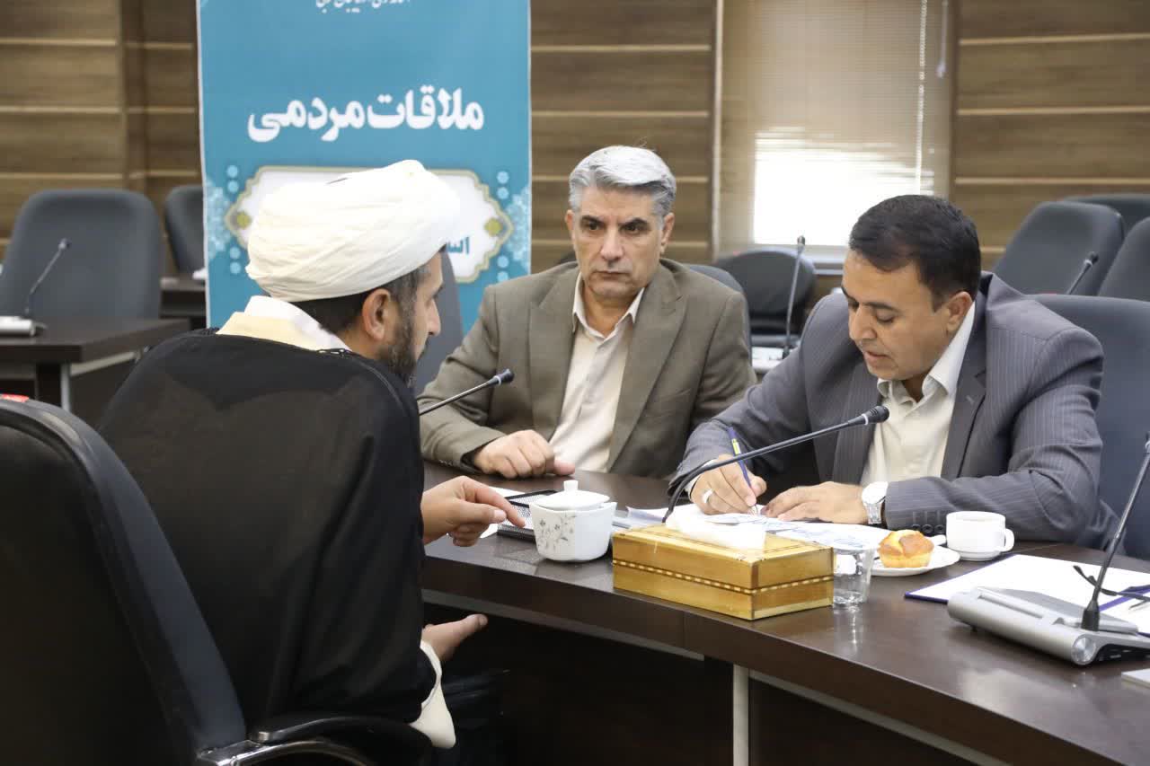 برگزاری ملاقات مردمی مدیران استانداری آذربایجانغربی + تصاویر