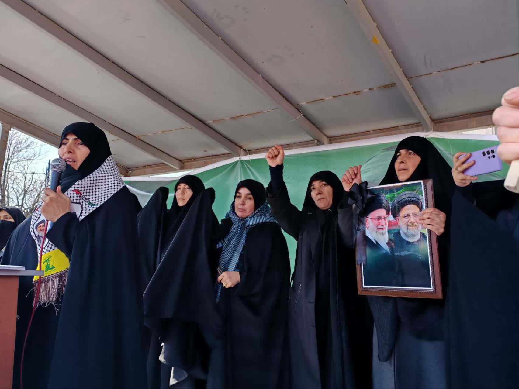 عزاداری بانوان ارومیه برای شهید امام خامنه‌ای + تصاویر