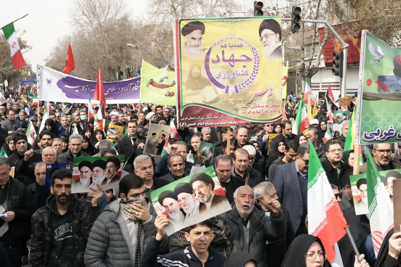 برگزاری راهپیمایی روز جهانی قدس در ارومیه + تصاویر