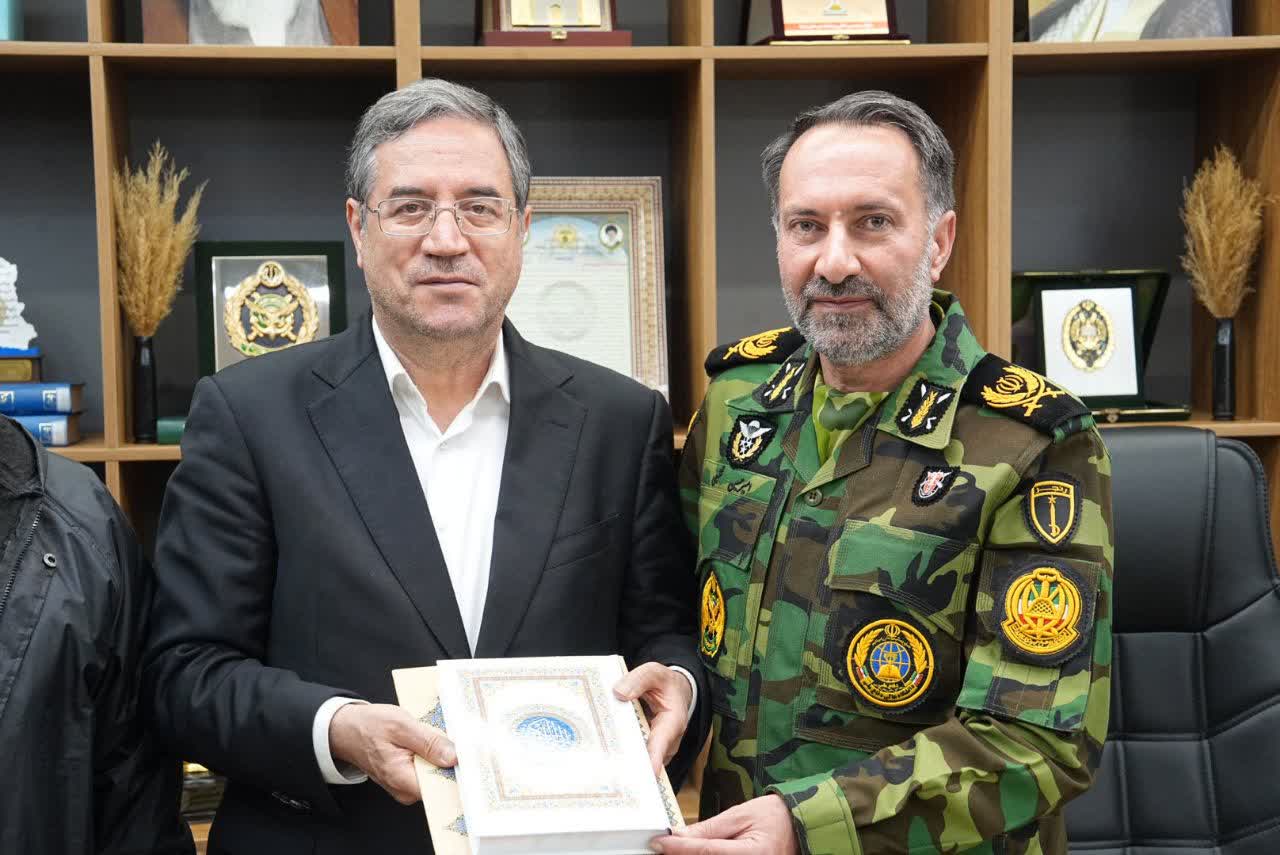 برگزاری نشست صمیمی استاندار آذربایجان‌غربی و فرمانده قرارگاه شمال‌غرب ارتش