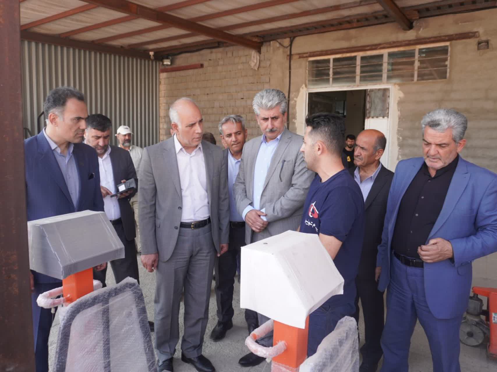 پیگیری میدانی برای شتاب‌بخشی به سرمایه‌گذاری در شهرستان مهاباد + تصاویر