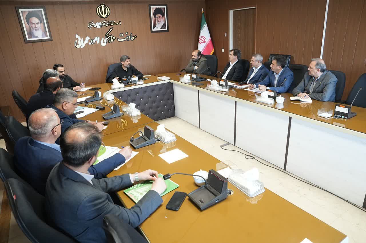 برگزاری جلسه بررسی روند ارائه تسهیلات توسط بانک‌های آذربایجان‌غربی