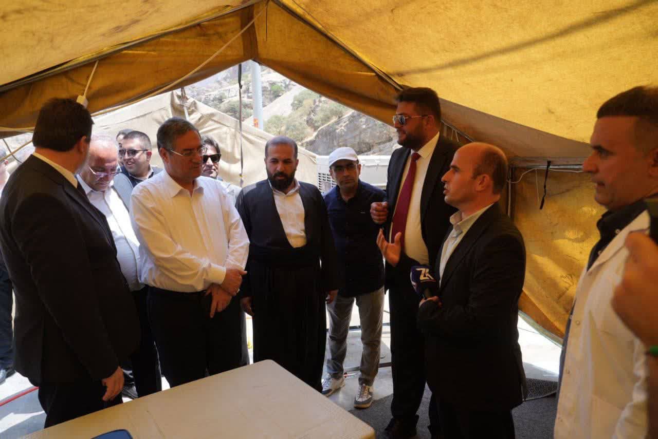 بازدید استاندار آذربایجانغربی از کانیماران عراق + تصاویر