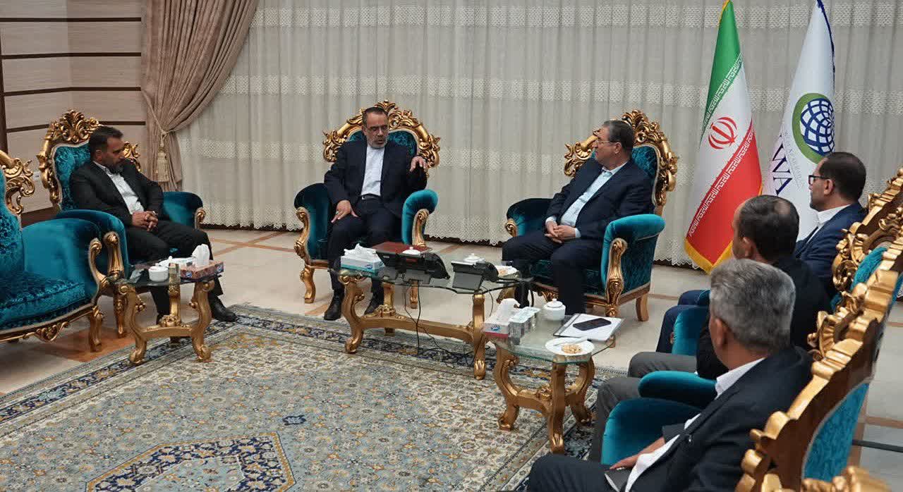 دیدار سرکنسول ایران در اربیل عراق با استاندار آذربایجانغربی + تصاویر