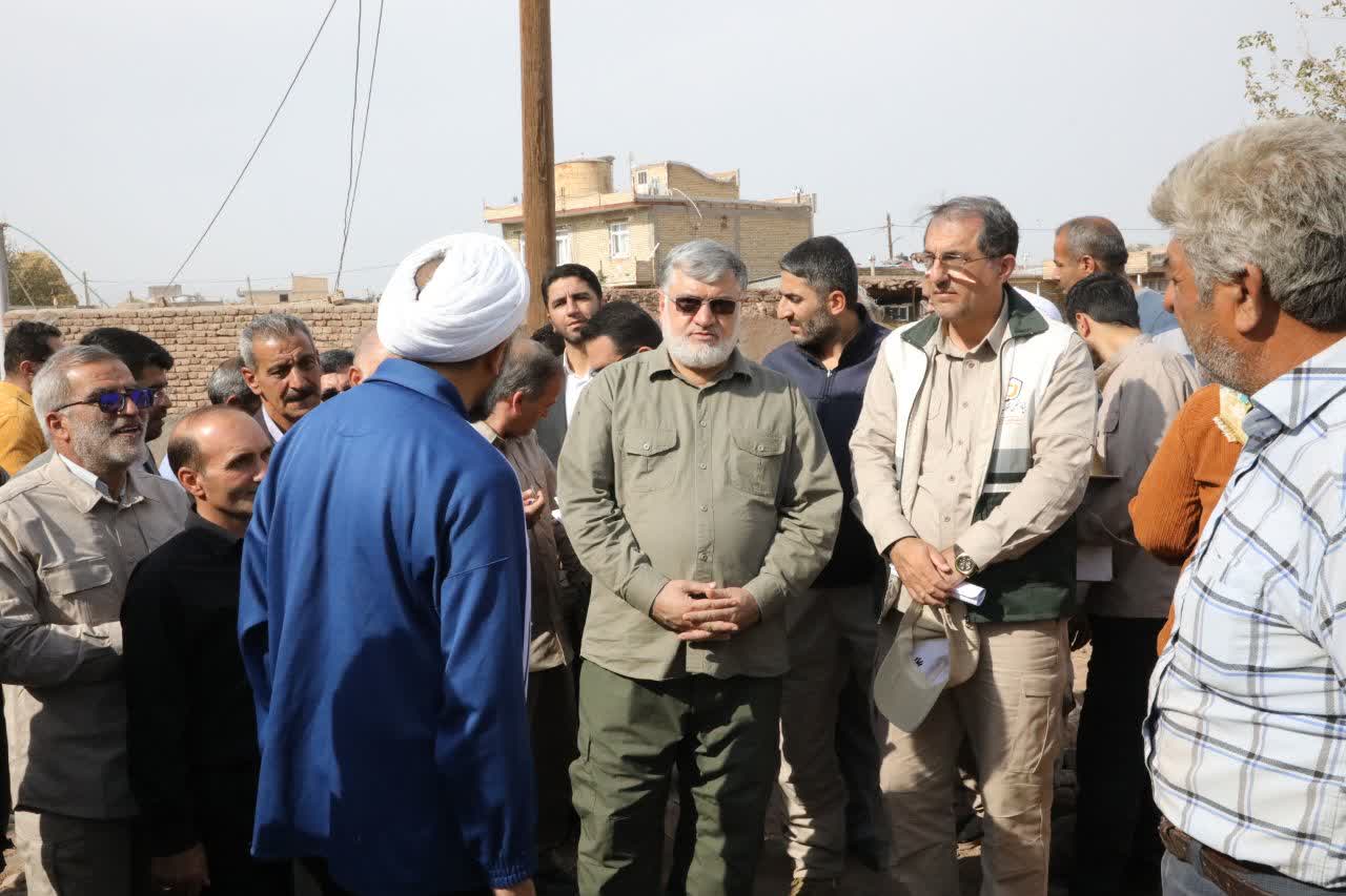 آلبوم تصویری / بازدید استاندار آذربایجانغربی از روند آواربرداری و بازسازی مناطق زلزلهزده شهرستان خوی