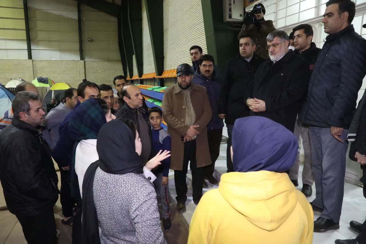 آلبوم تصویری / بازدید میدانی استاندار آذربایجانغربی از مناطق زلزله زده شهرستان خوی