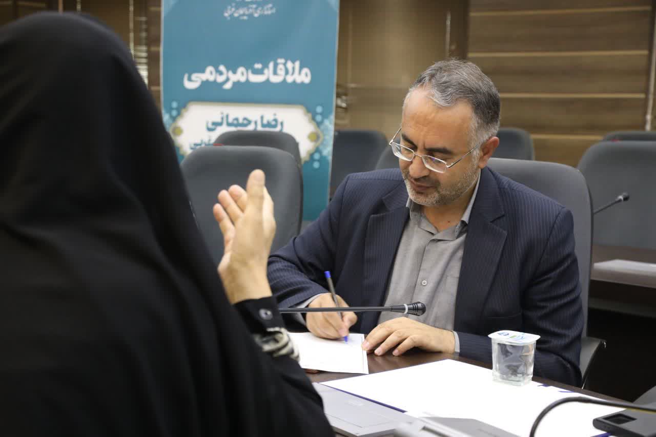 برگزاری ملاقات مردمی مدیران استانداری آذربایجان‌غربی