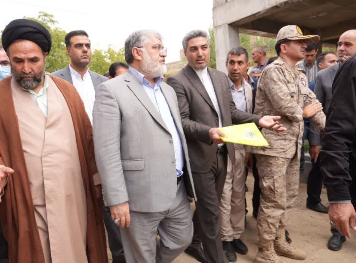 بازدید استاندار آذربایجانغربی از روند احداث مدرسه 6 کلاسه روستای جوهنی + تصاویر
