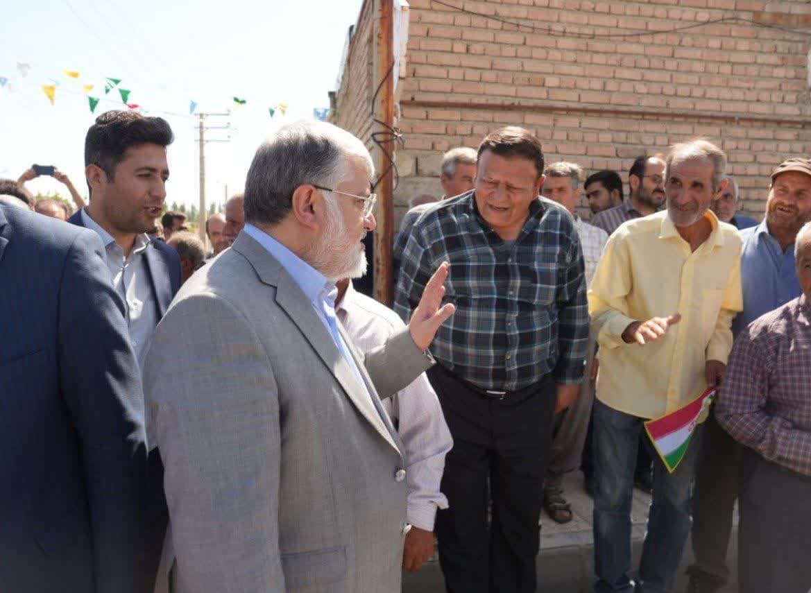 بهرهبرداری همزمان از 27 طرح هادی روستایی در بخش نازلو آغاز شد + تصاویر