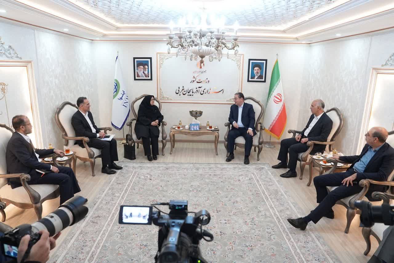برگزاری نشست استاندار آذربایجانغربی با معاون رئیسجمهور و رئیس سازمان ملی استاندارد + تصاویر