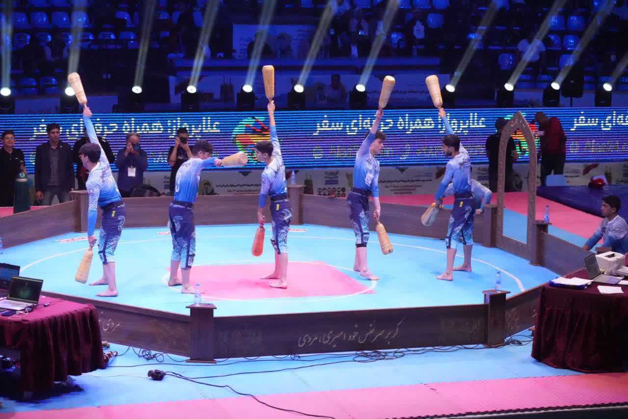 برگزاری مراسم افتتاحیه مسابقات ورزشهای زورخانهای و کشتی پهلوانی قهرمانی آسیا در ارومیه + تصاویر