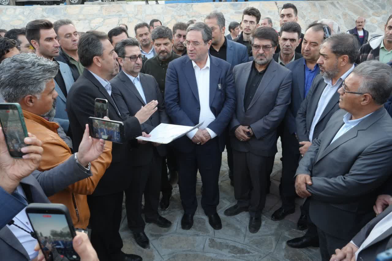 بازدید استاندار آذربایجانغربی از پروژه ساماندهی و زیباسازی ساحل زرینهرود + تصاویر