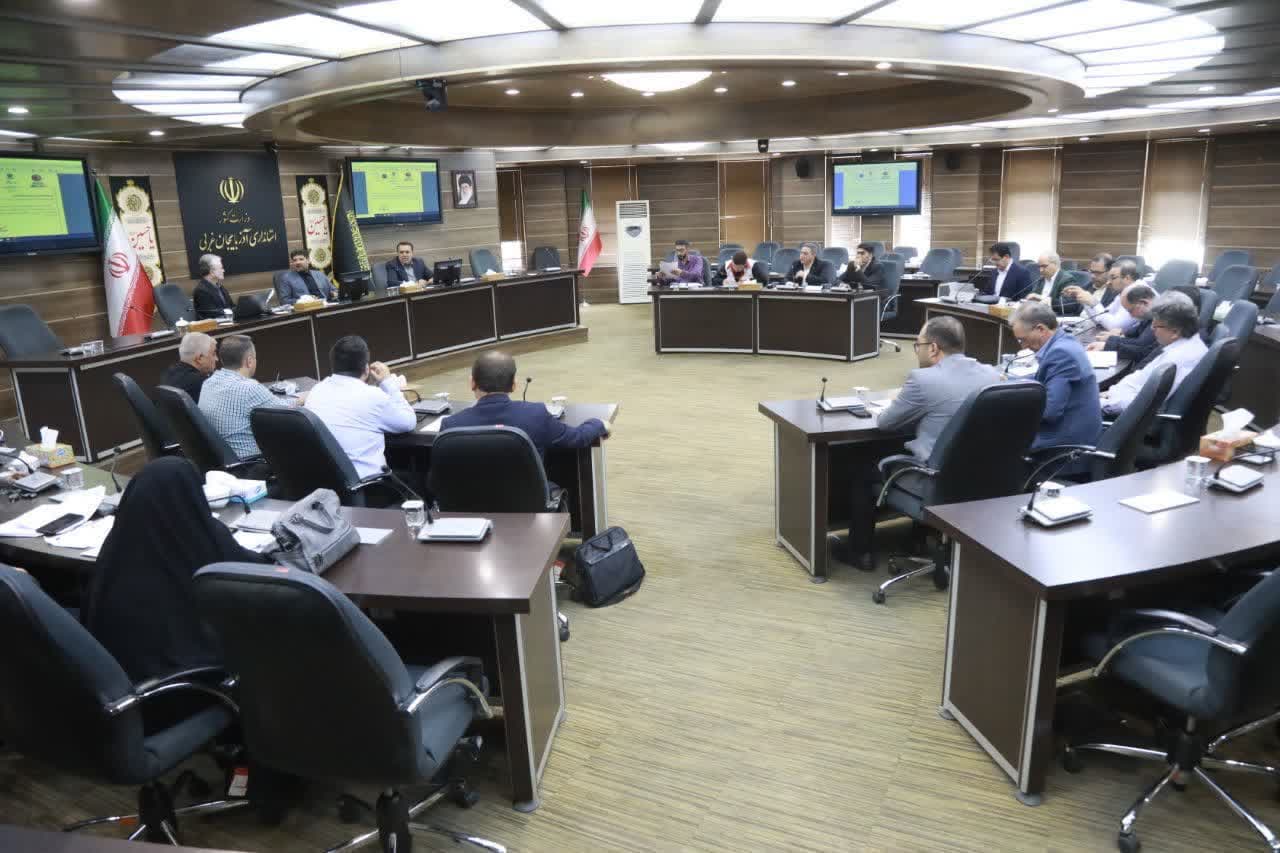 برگزاری جلسه شورای فنی آذربایجانغربی + تصاویر