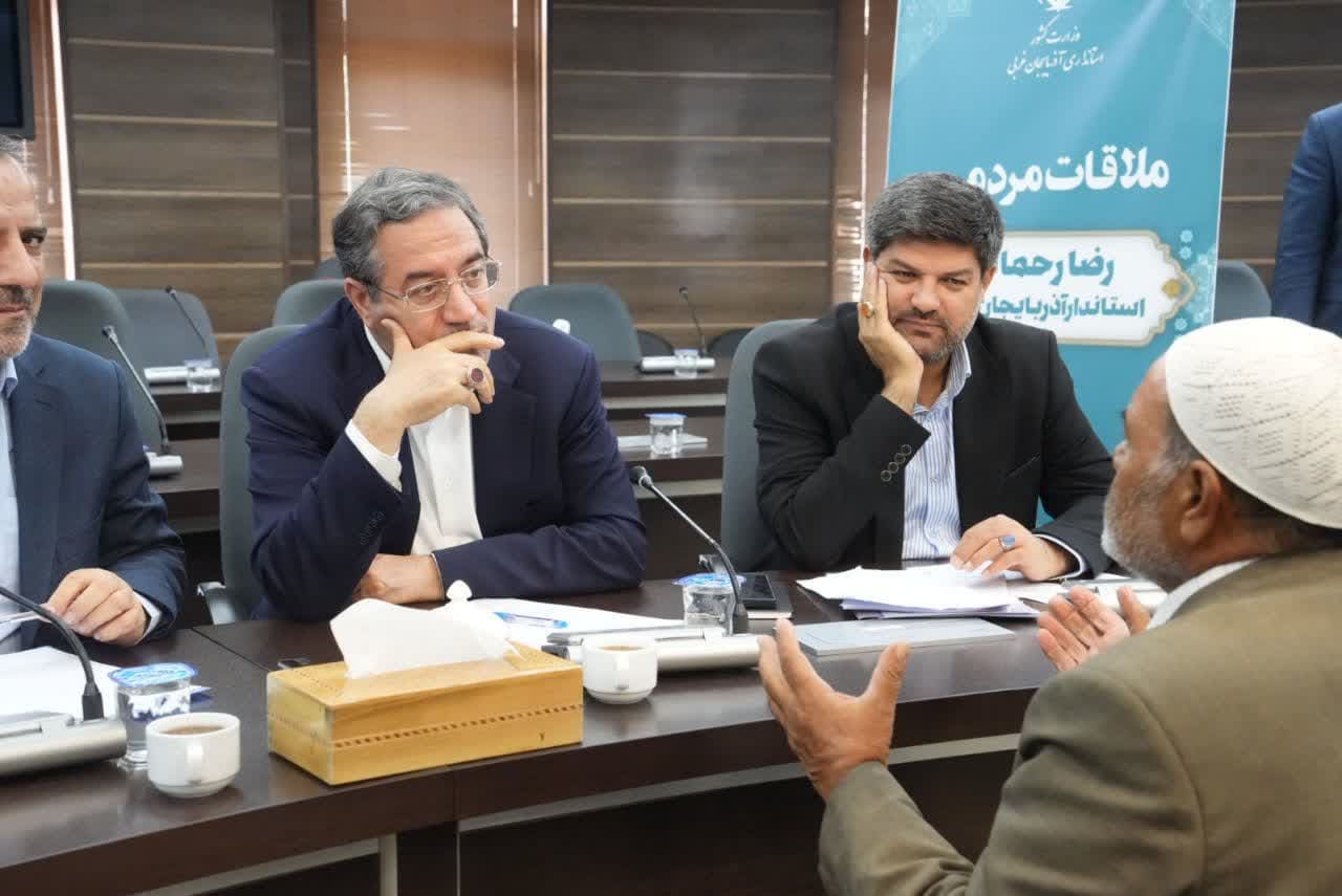 برگزاری ملاقات مردمی استاندار آذربایجانغربی + تصاویر