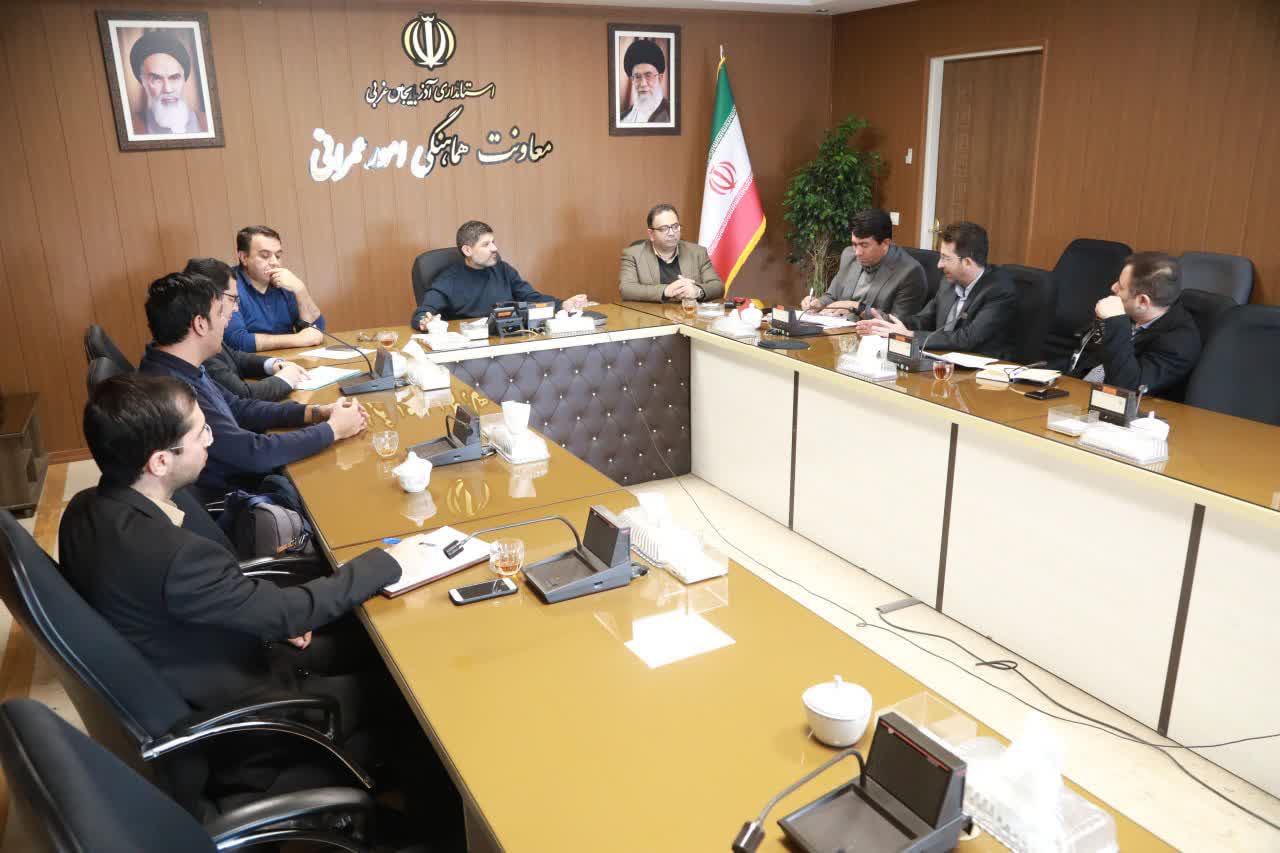 برگزاری جلسه بررسی پروژه‌های نهضت توسعه عدالت در فضاهای آموزشی آذربایجان‌غربی