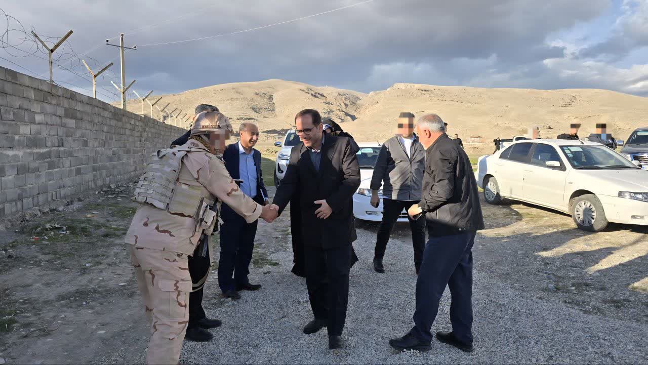 بازدید معاون استاندار آذربایجان‌غربی از پاسگاه‌های مرزی شهرستان ماکو