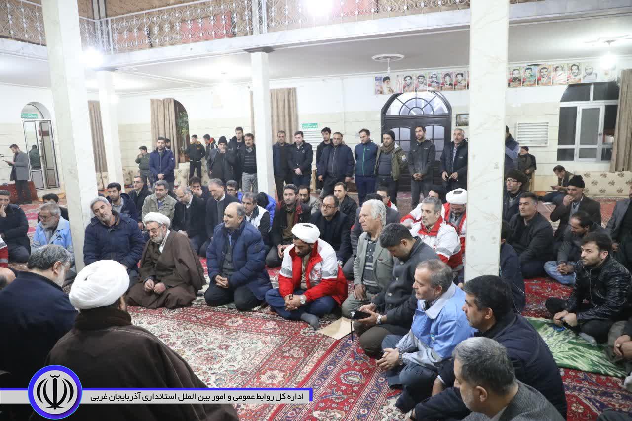 آلبوم تصویری / بازدید استاندار آذربایجانغربی و رئیس سازمان مدیریت بحران کشور از مناطق زلزله زده شهرستان خوی
