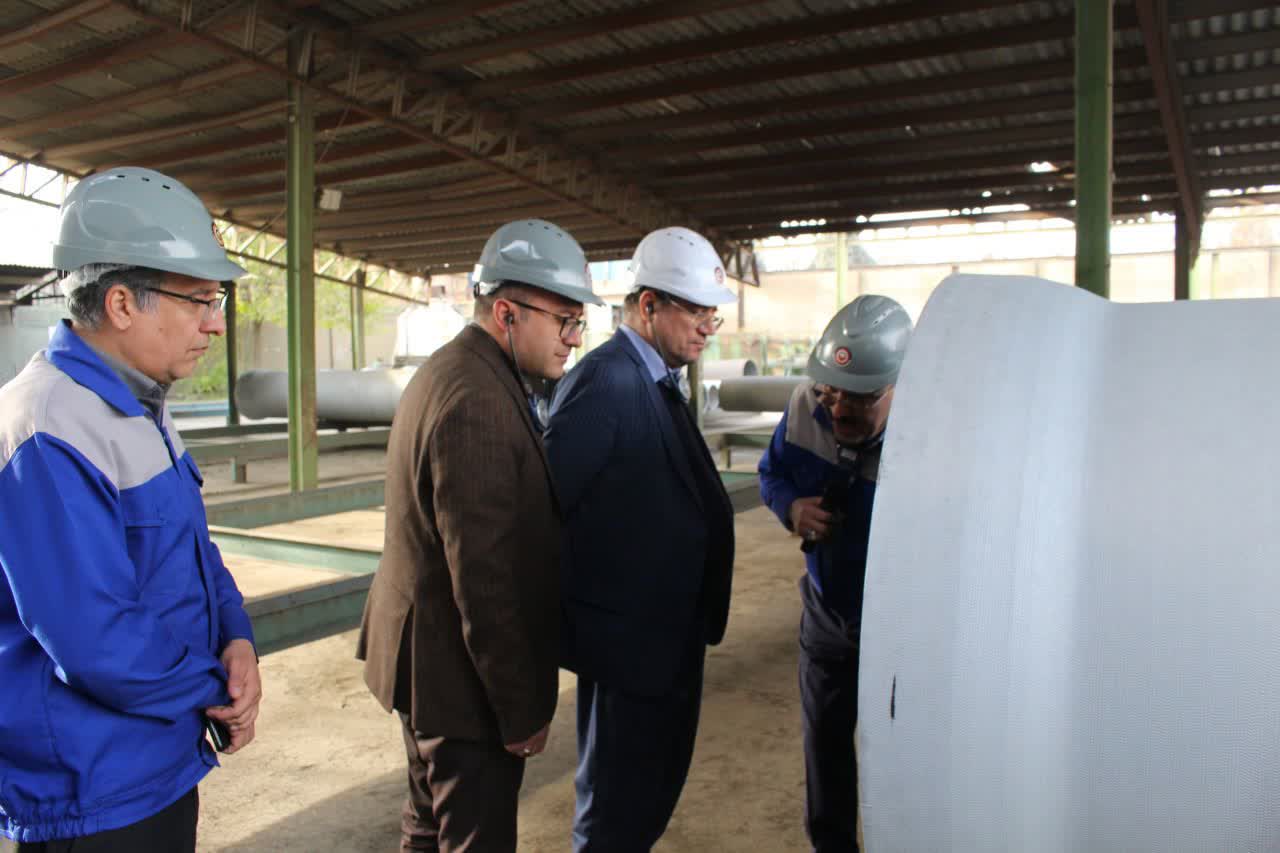 بازدید استاندار آذربایجان‌غربی از شرکت لوله و ماشین‌سازی ایران + تصاویر