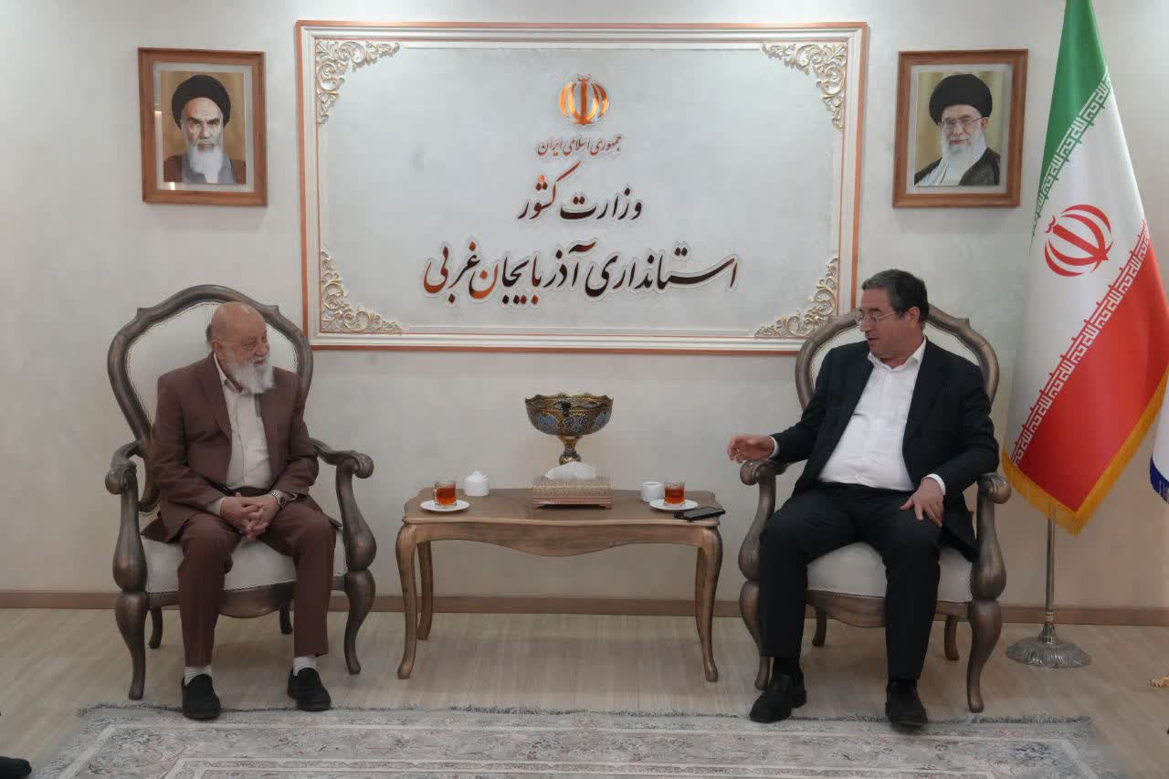 دیدار رئیس شورای شهر تهران با استاندار آذربایجانغربی + تصاویر