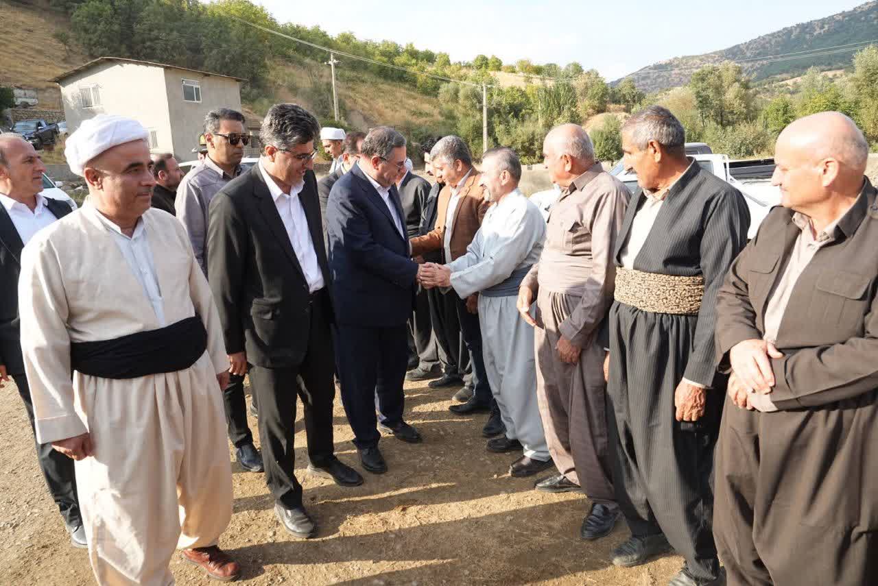 سفر استاندار آذربایجان‌غربی به شهرستان میرآباد