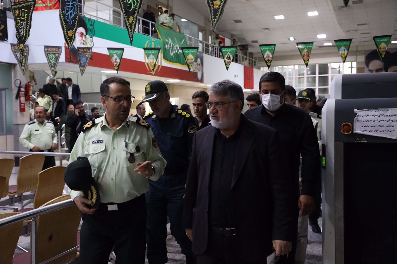 آلبوم تصویری / بازدید استاندار آذربایجانغربی از روند اعزام زائران اربعین از مرز تمرچین