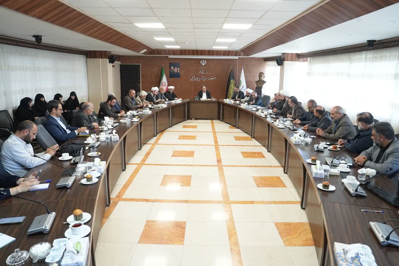 برگزاری جلسه هماهنگی با کانون مداحان و هیئات مذهبی آذربایجانغربی + تصاویر