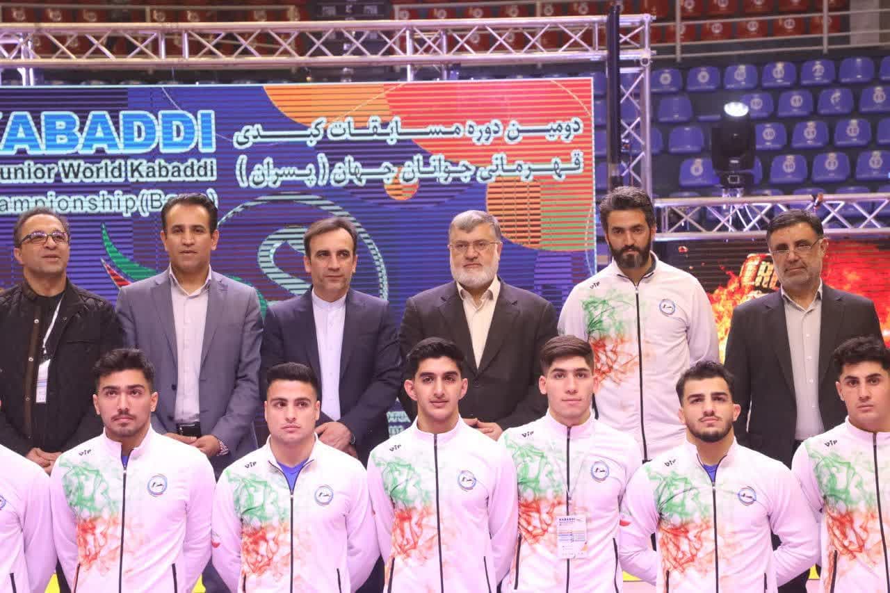آلبوم تصویری / حضور استاندار آذربایجانغربی در محل برگزاری مسابقات کبدی جوانان جهان