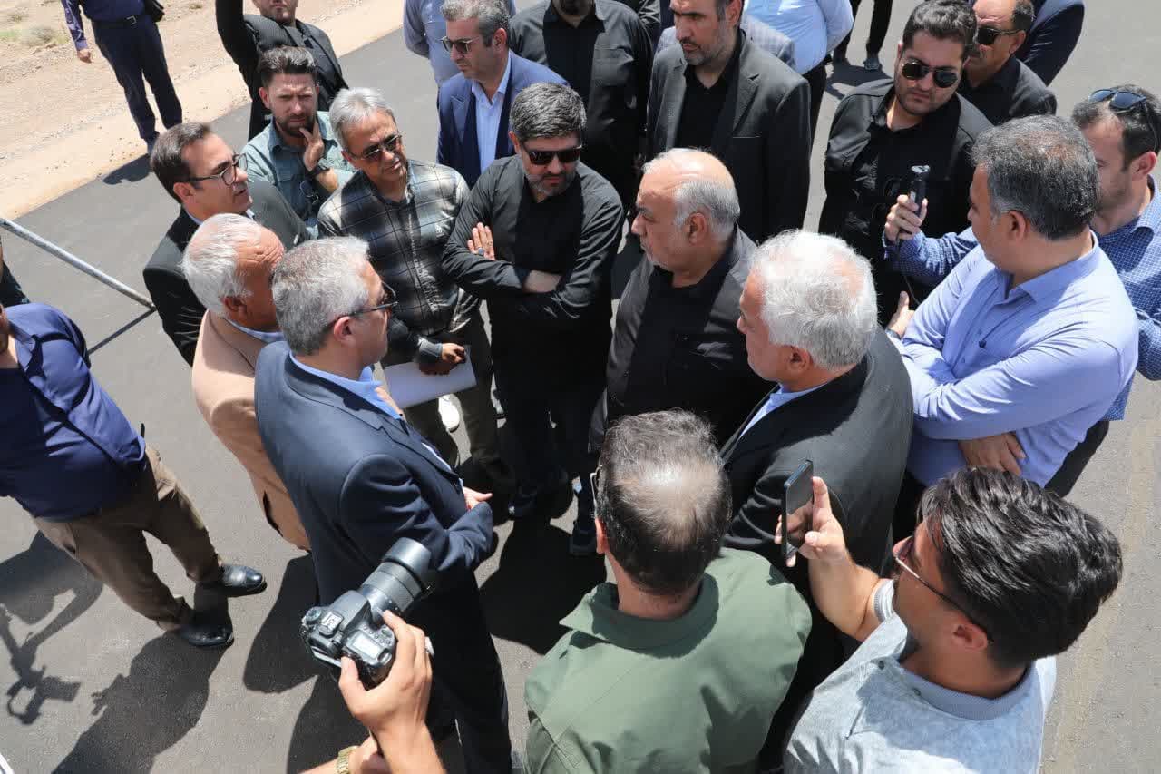 بازدید معاون وزیر راه از روند اجرایی محور سهراهی ایواوغلی تا گیت ورودی منطقه آزاد ماکو + تصاویر