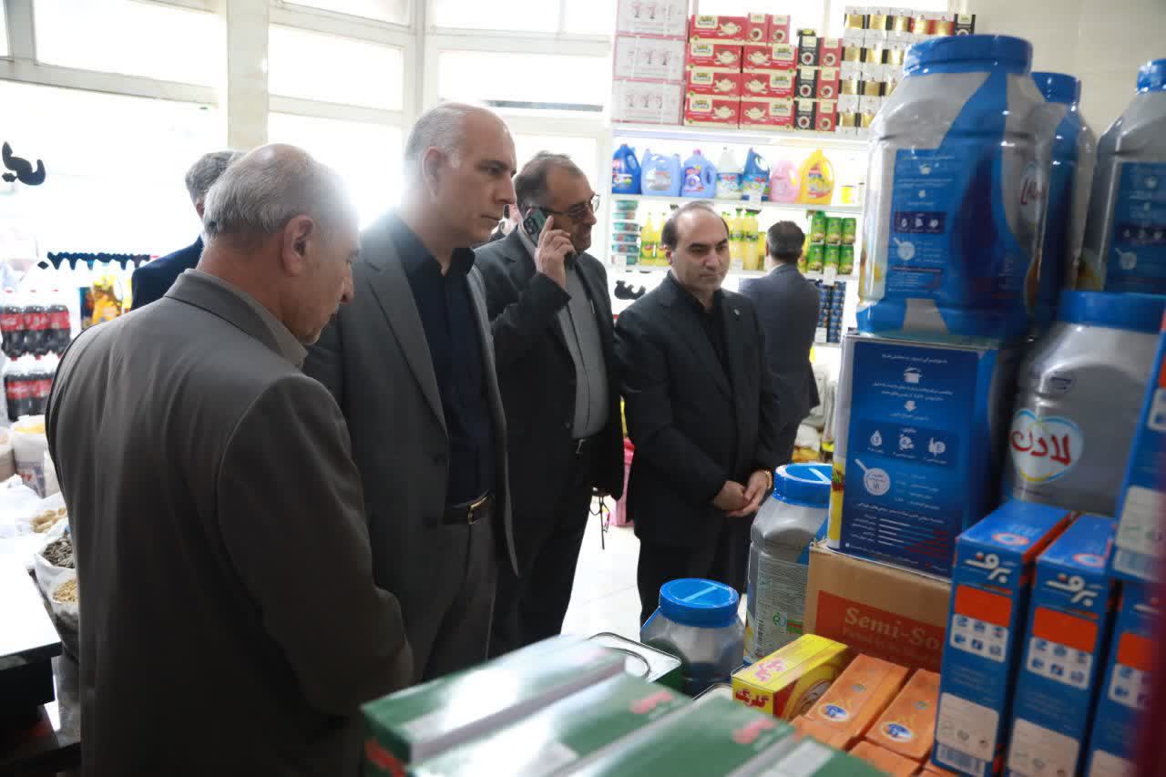 بازدید معاون استاندار آذربایجان‌غربی از بازار ارومیه + تصاویر