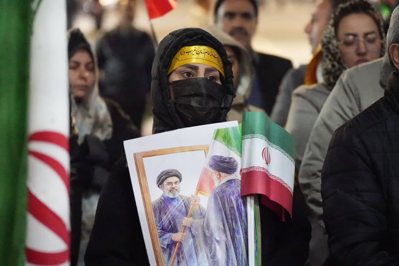 آلبوم تصویری / تداوم تجمعات شبانه مردم ارومیه