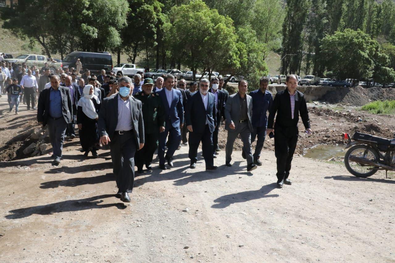 آلبوم تصویری / بازدید استاندار آذربایجانغربی از شهر قطور و روستا و پایانه مرزی رازی