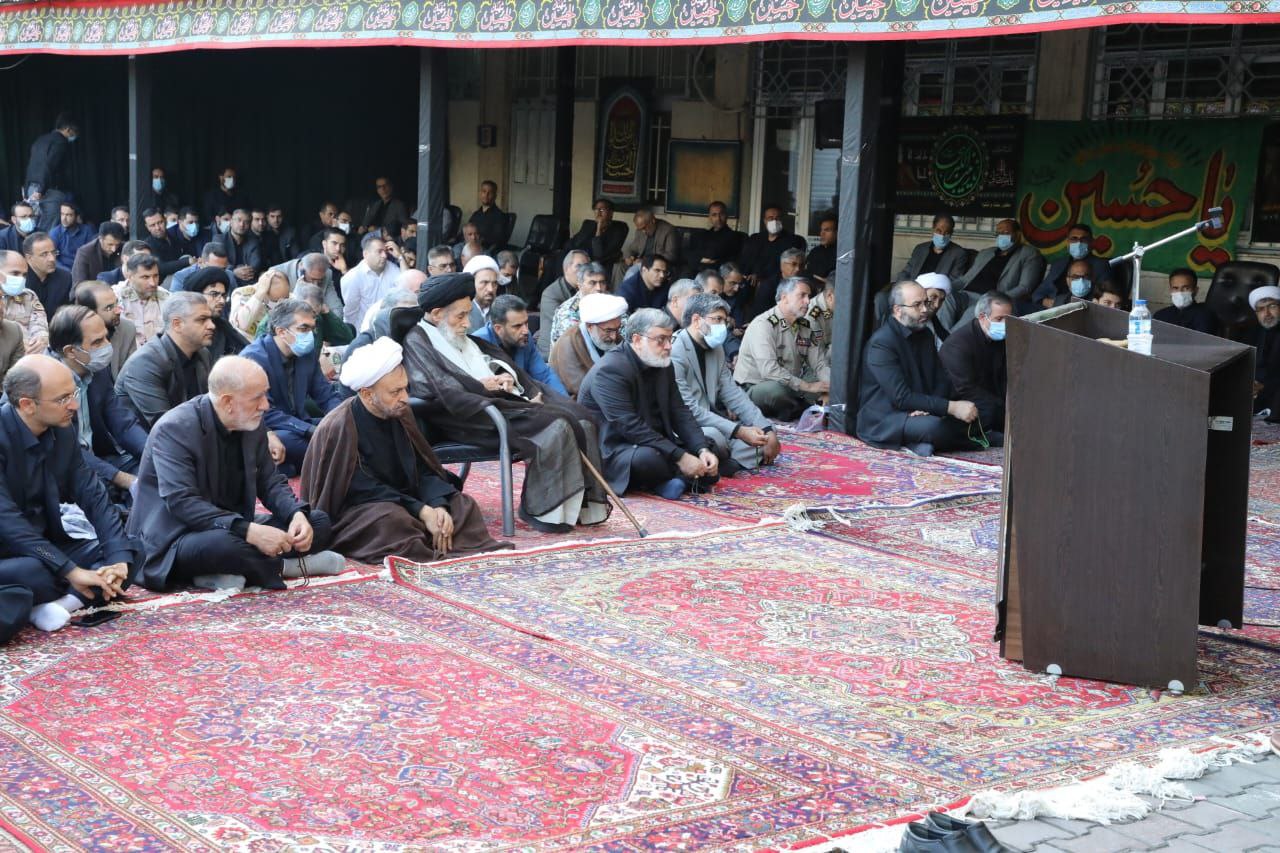 آلبوم تصویری / برگزاری آیین عزاداری شهادت حضرت اباعبدالله الحسین در دادگستری آذربایجانغربی