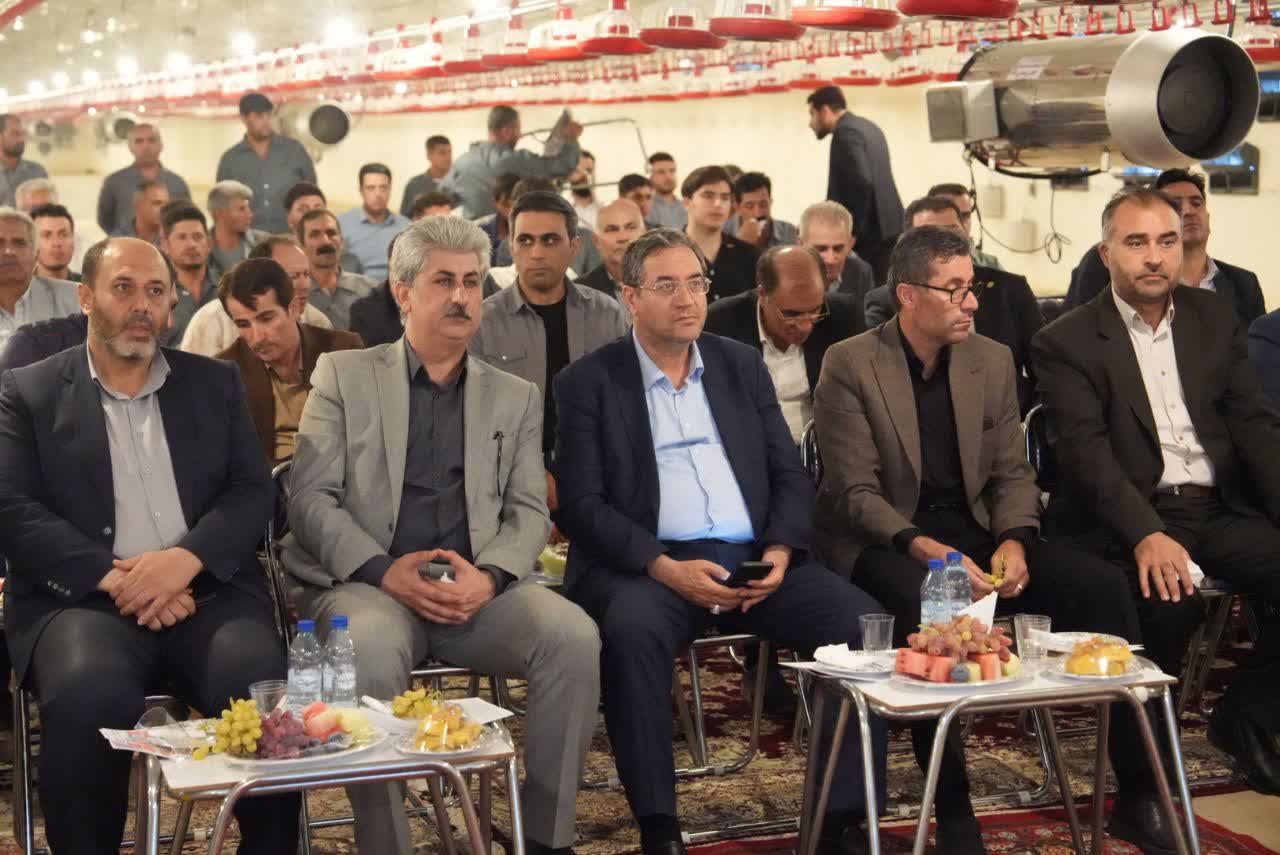 افتتاح واحد تولیدی مرغ گوشتی اروم گوهردانه در مهاباد + تصاویر