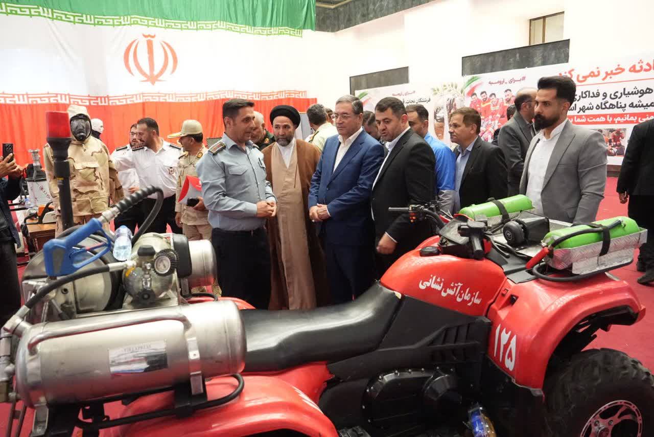 آتشنشانان ارومیه، قهرمانان بیادعای ایمنی و ایثار + تصاویر
