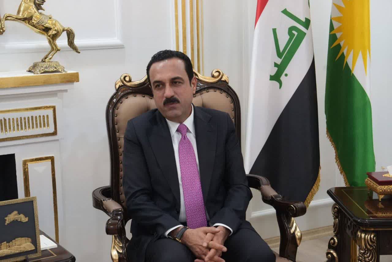 دیدار استاندار آذربایجانغربی با استاندار اربیل اقلیم کردستان عراق + تصاویر