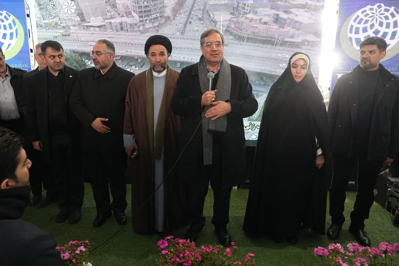 برگزاری آیین افتتاح پروژه زیرگذر شیخ صفیالدین اورموی در ارومیه + تصاویر